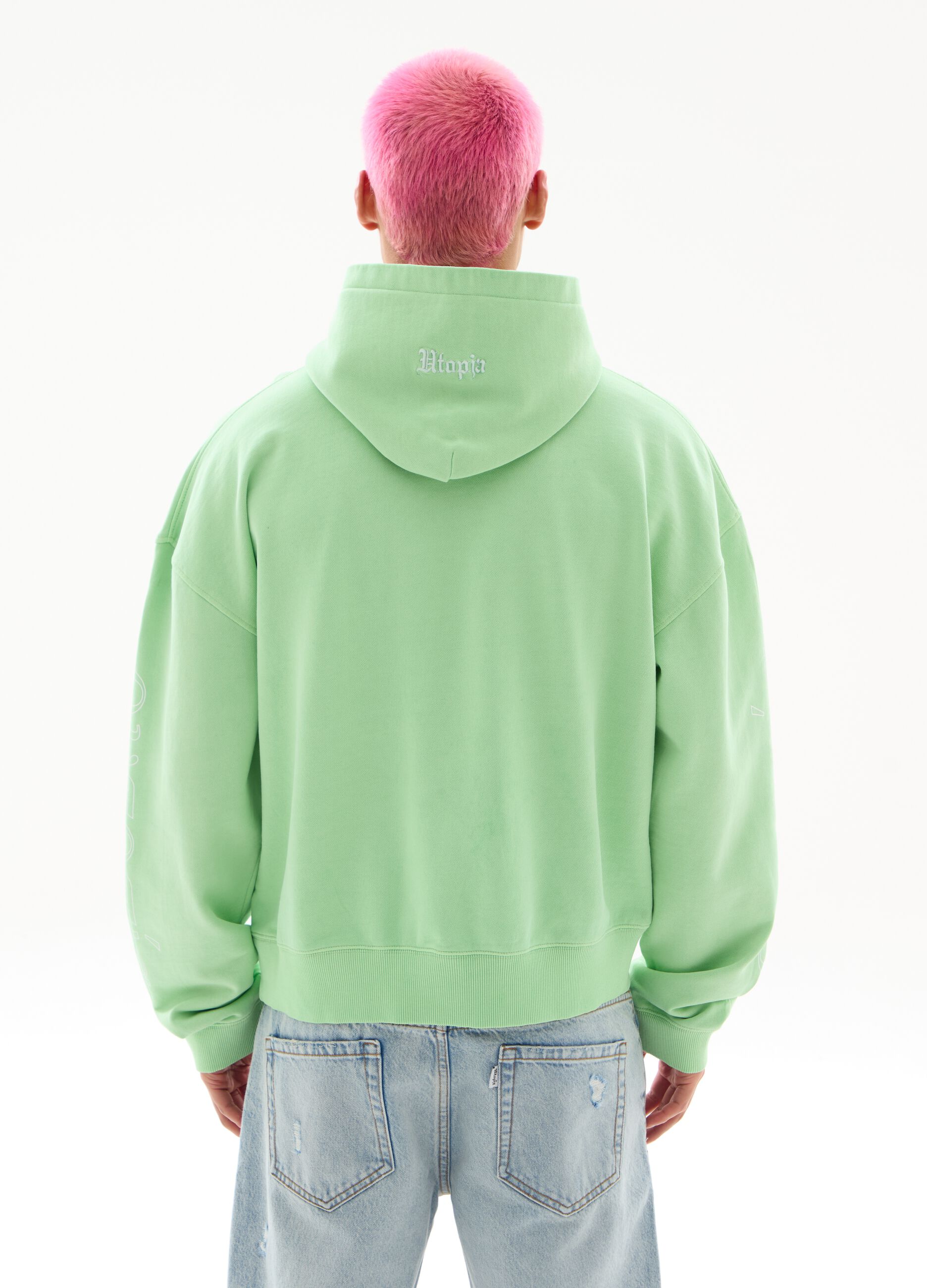 Graphic Light Hoodie Slime