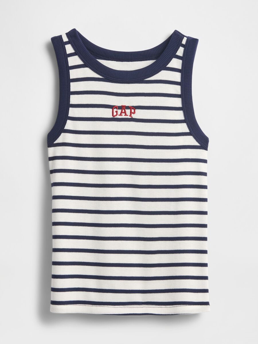 Striped Sleeveless Top_2