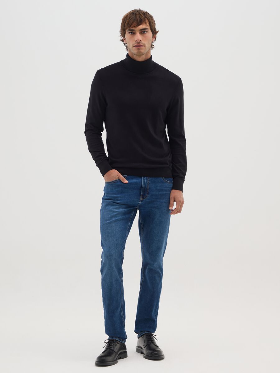 Jeans blu skinny elasticizzati_0