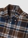 Multicoloured checked pure cotton regular fit shirt_5