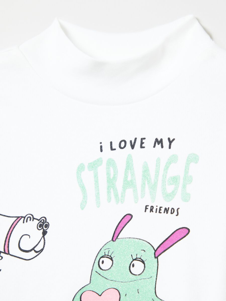 Bipack t-shirt a maniche lunghe collo alto_2