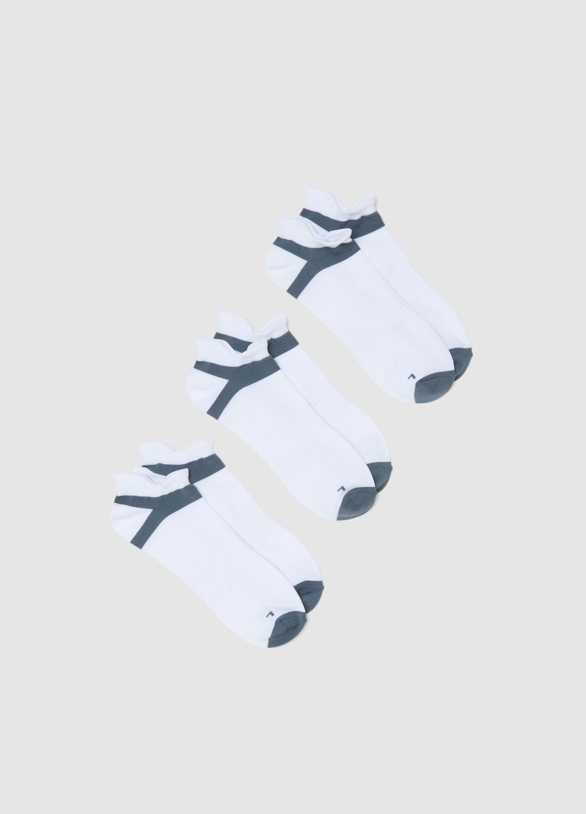 Multicolour Sport Socks Tripack