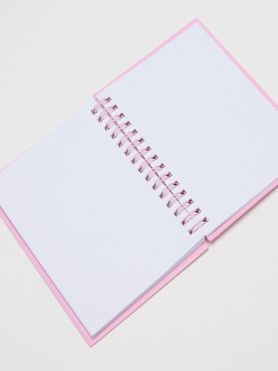 Hardcover Pink Agenda with Decorative Cover_2
