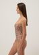 Multicolour leopard-print stretch fabric swimsuit_1