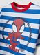 Set in puro cotone multicolor da bimbo regular fit con Spiderman_3