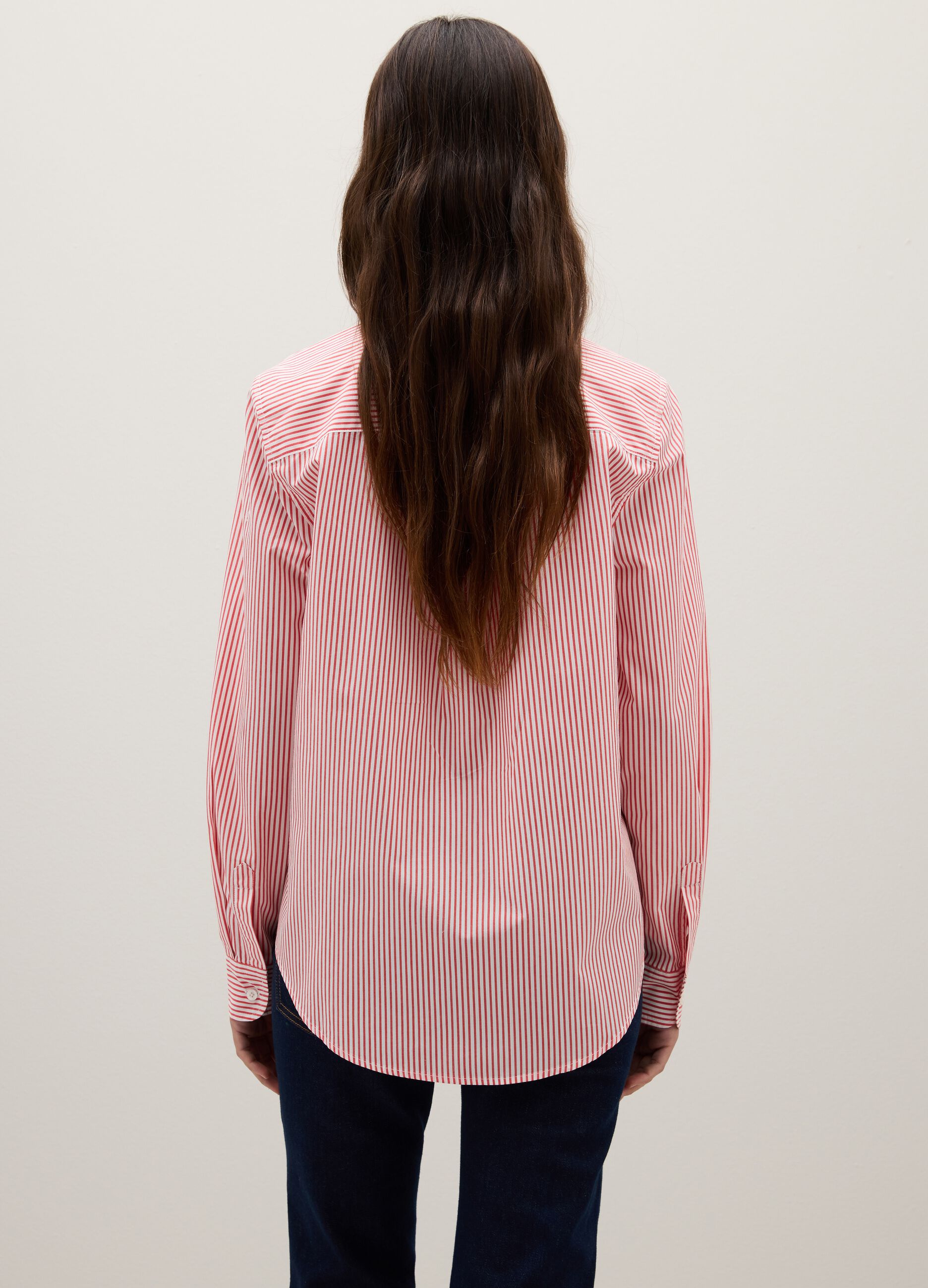 Multicolour pure cotton regular fit shirt