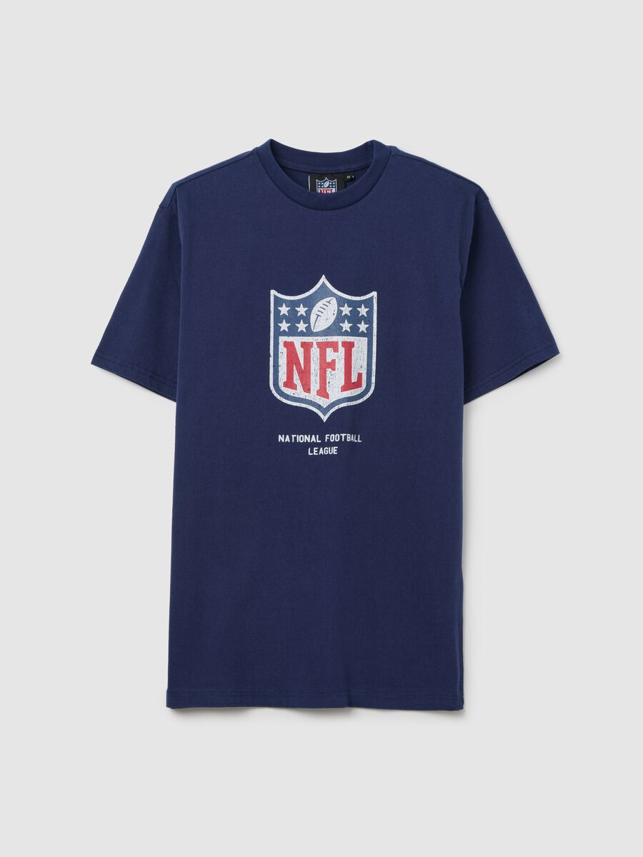 Blue NFL Cotton T-shirt_4