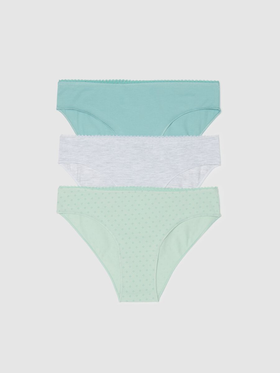 Three-pack briefs with lace_0