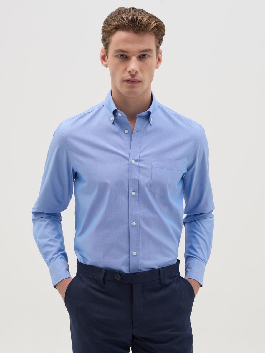 Easy-iron button-down shirt_0