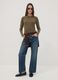 Green stretch-viscose slim-fit T-shirt_2