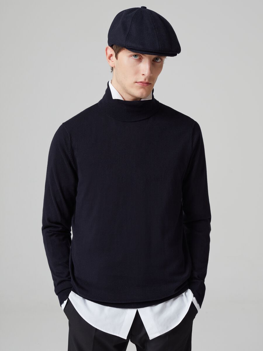 Dolcevita in cotone seta e cashmere_0
