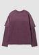 Double Longsleeve Sunfaded Wine_1
