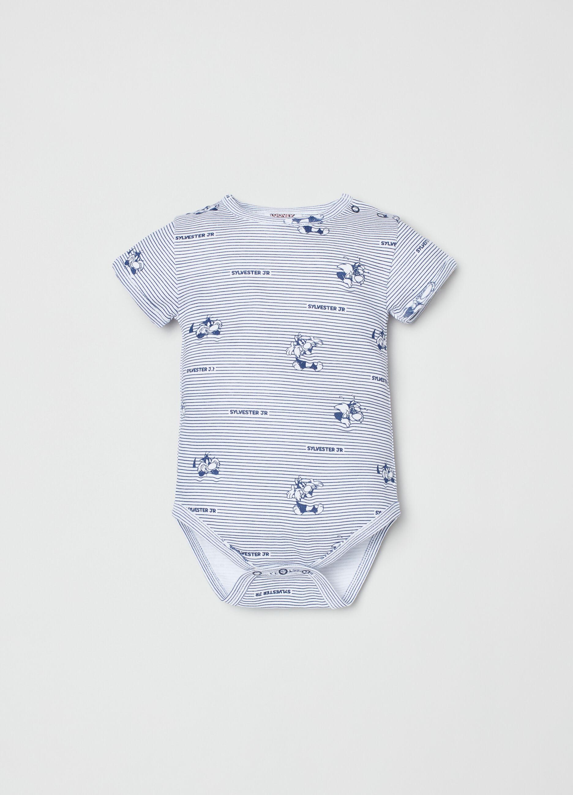 Bipack body con stampa Gatto Silvestro_1