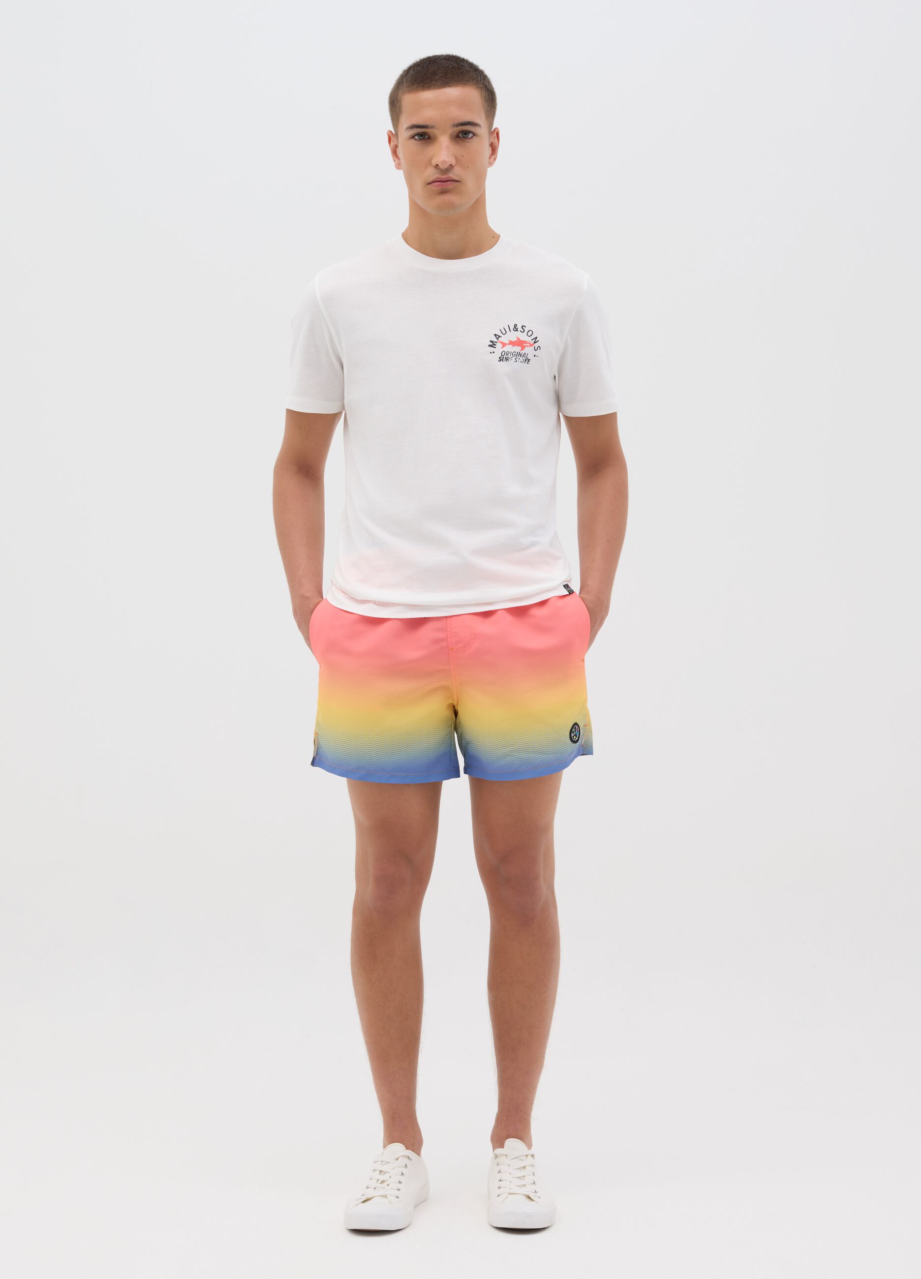 Maui Gradient Swim Boxer