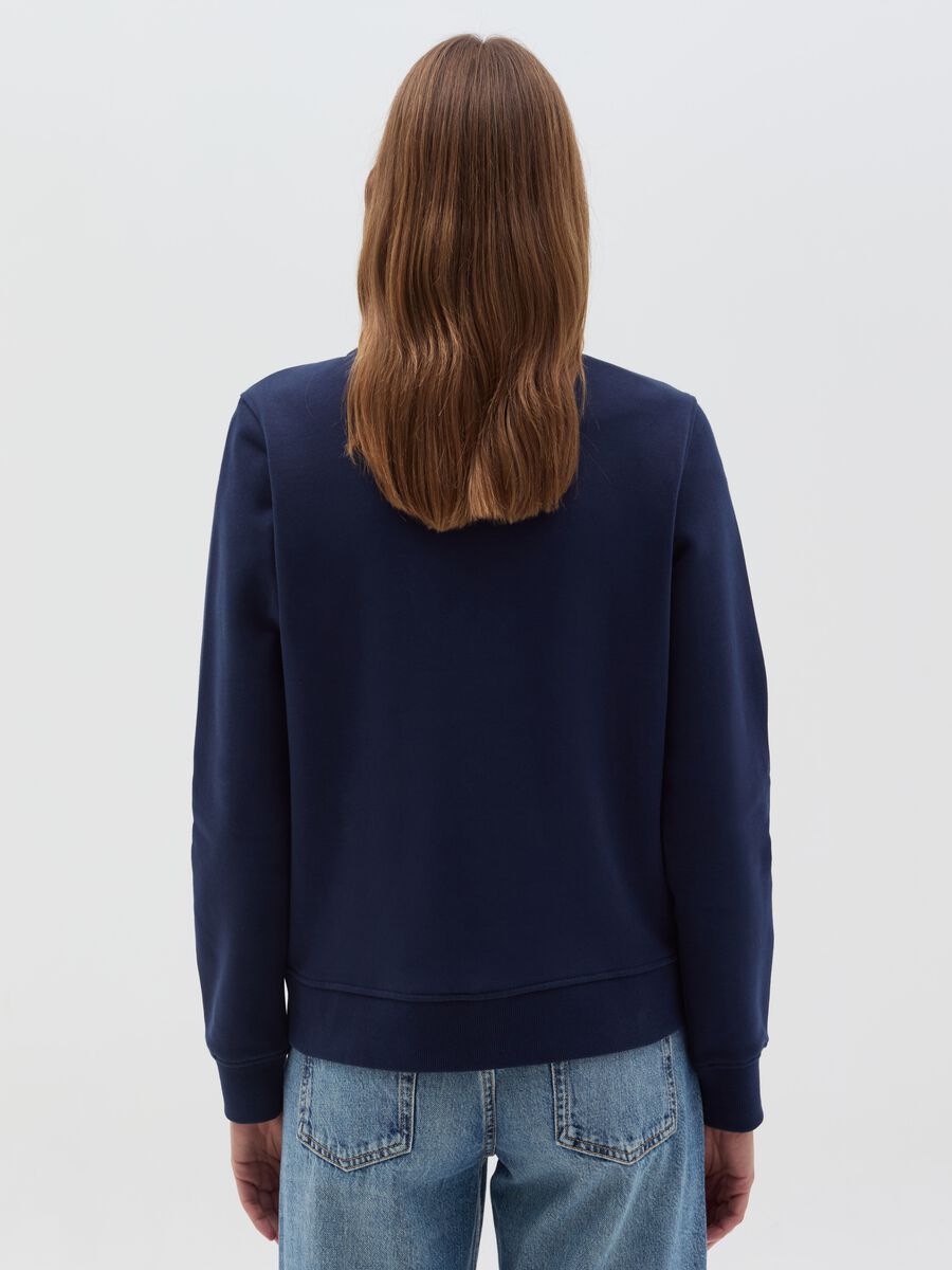 Essential full-zip sweatshirt with high neck_3