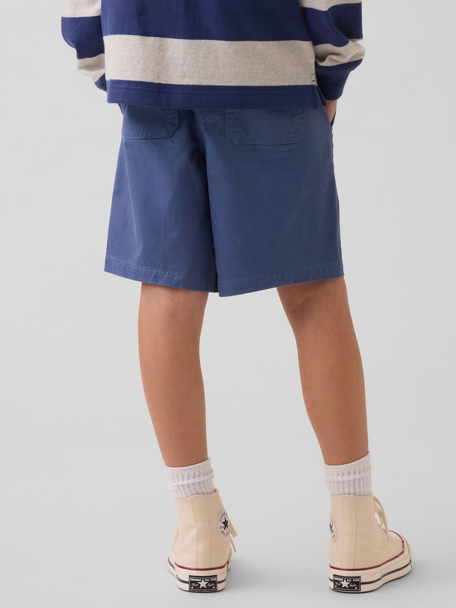 Stretch cotton shorts_2
