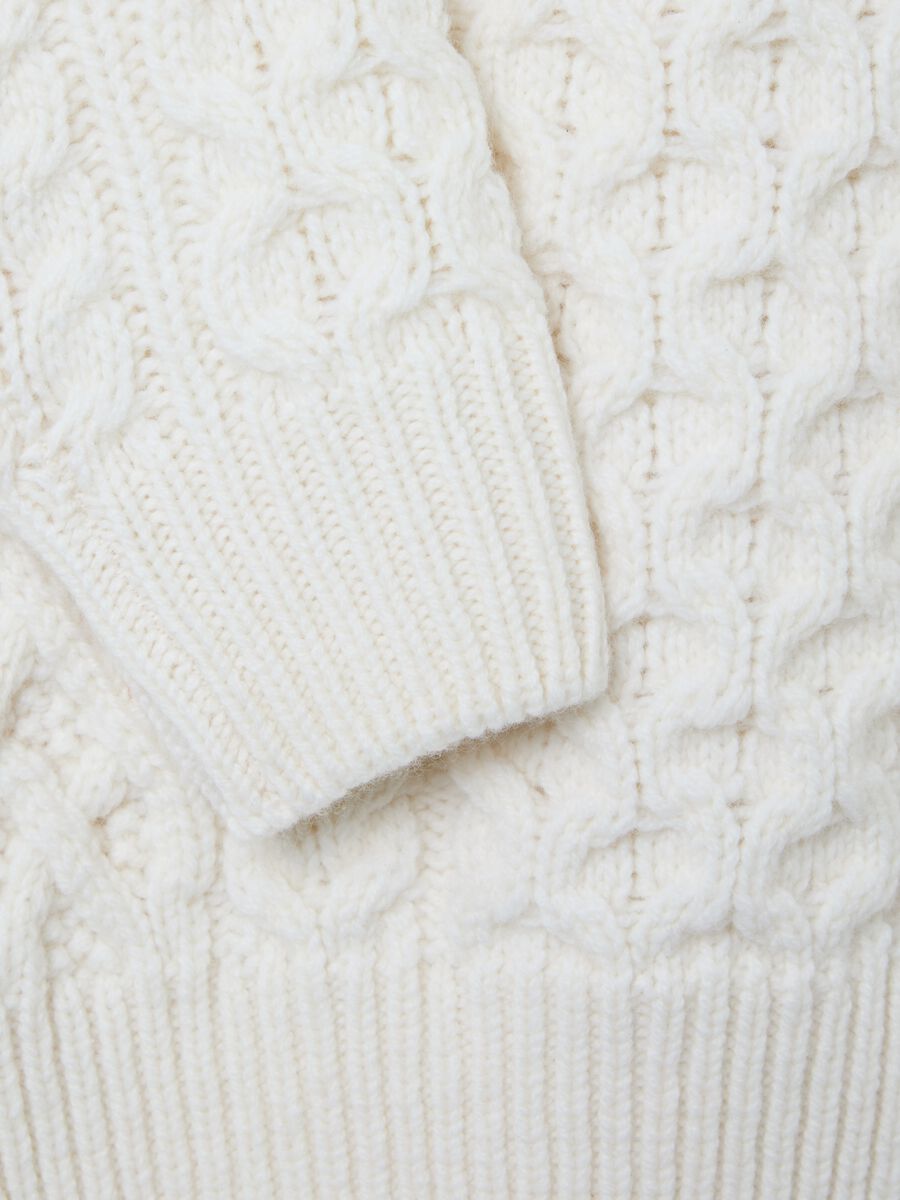 Pullover in braided wool_5