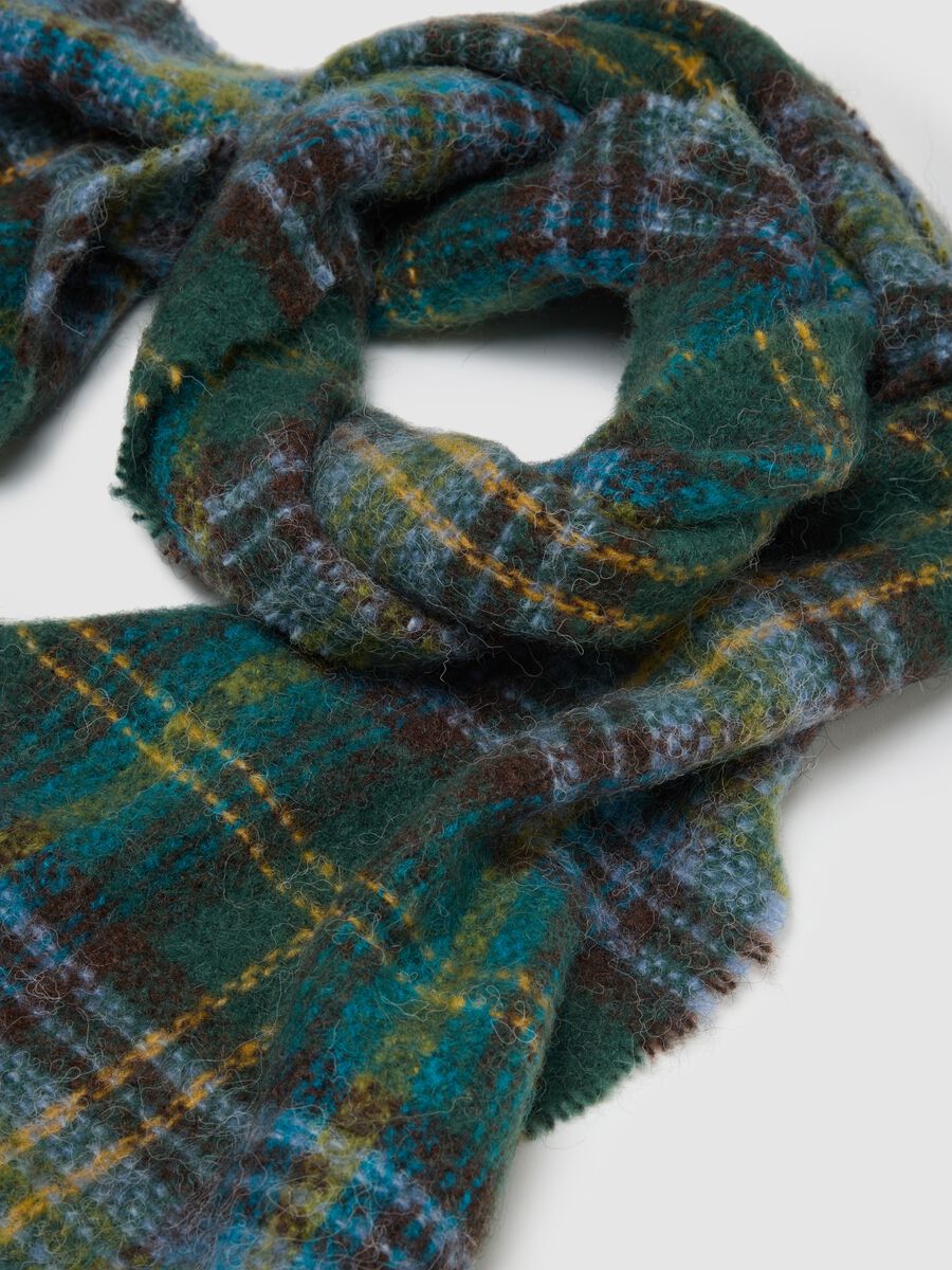 Multicolour Plaid Scarf_2
