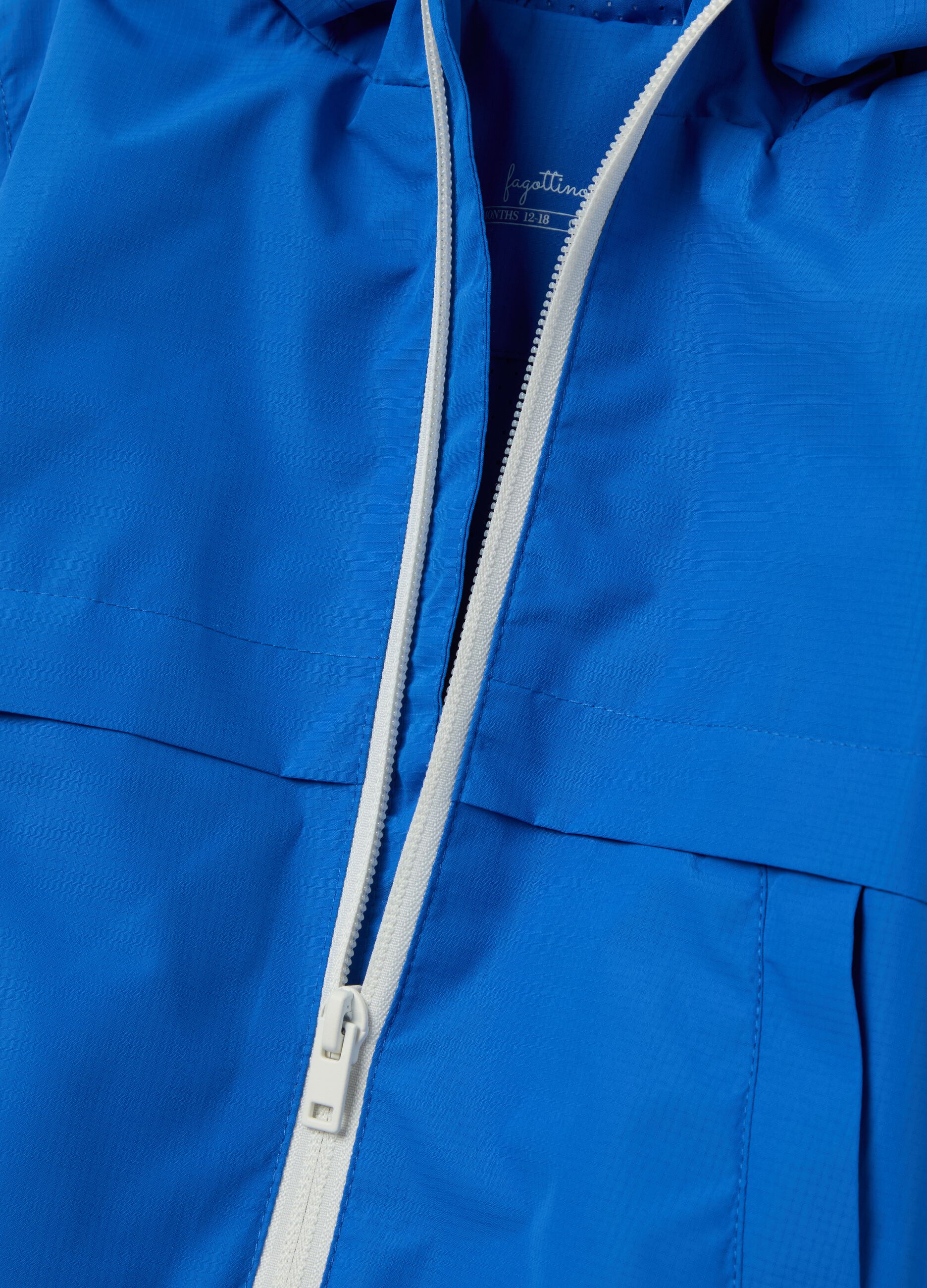 Waterproof jacket with hood
