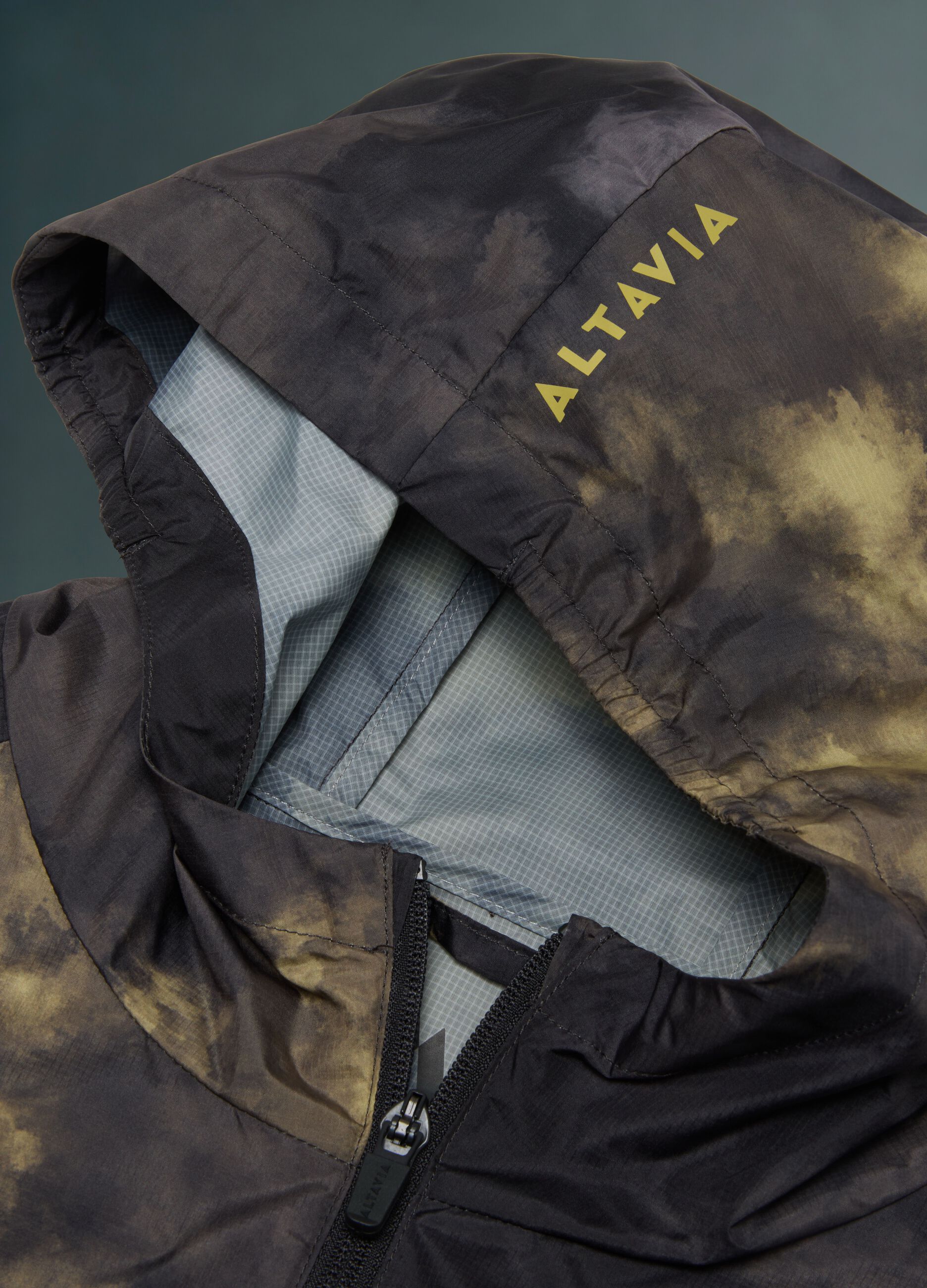 Tie Dye Effect Windbreaker Jacket ALTAVIA WITH DEBORAH COMPAGNONI