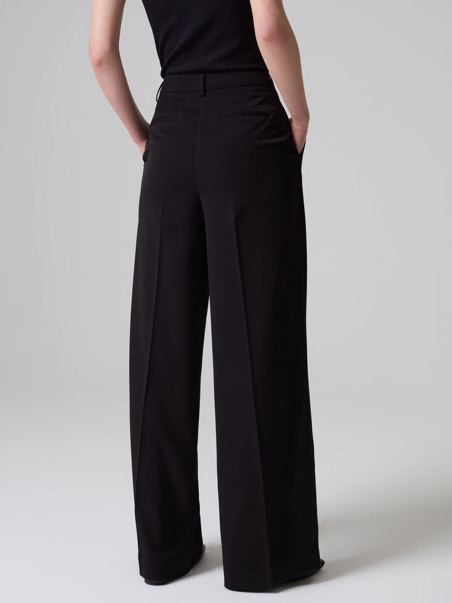 Pantaloni palazzo wide leg Contemporary_2