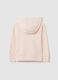 Girls' sweatshirt in pure beige cotton regular fit_1