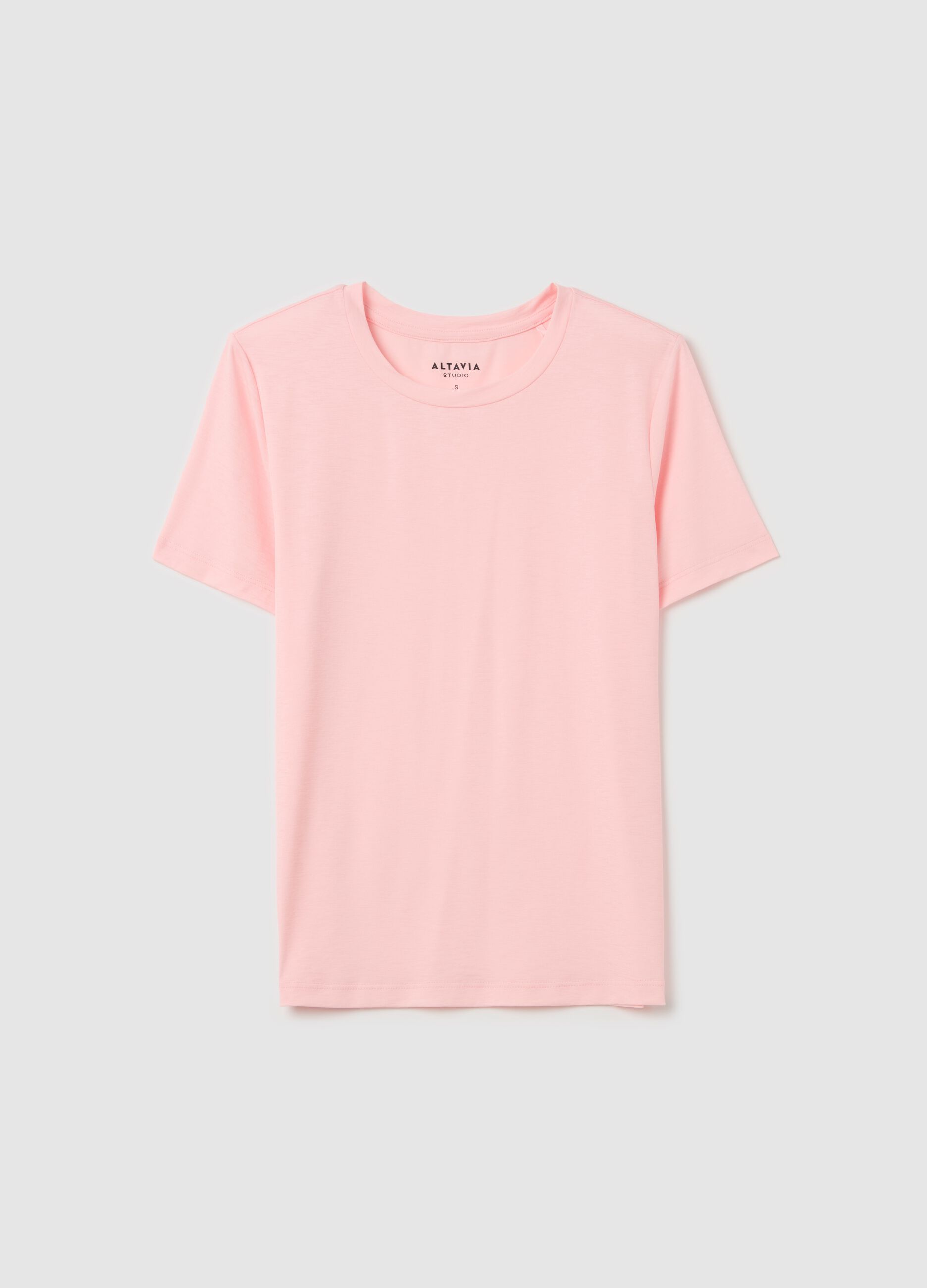 ALTAVIA STUDIO T-shirt in technical fabric
