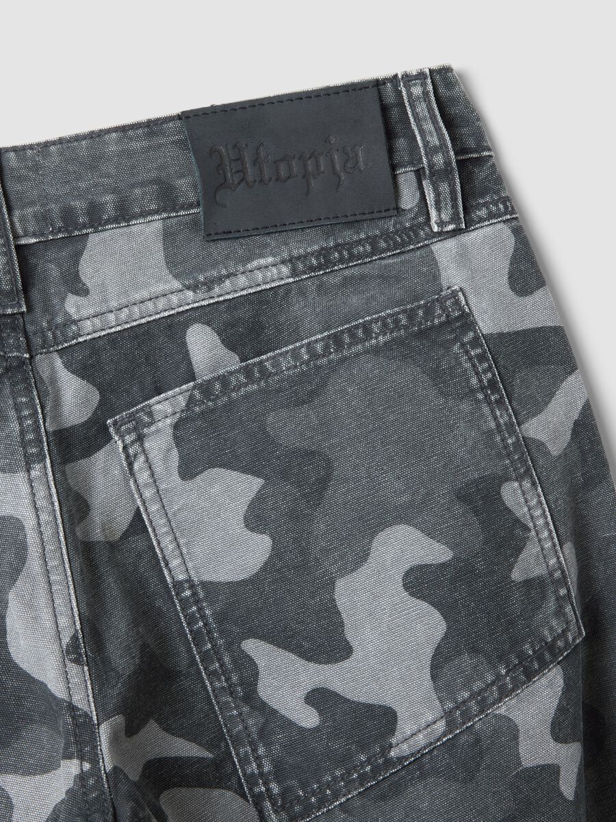 Wide Leg Denim Dark Camo_8