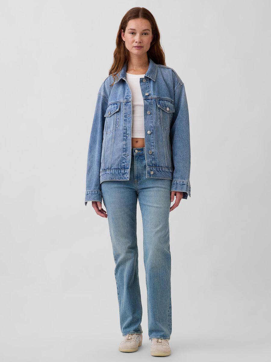 Stretch cotton jeans_0