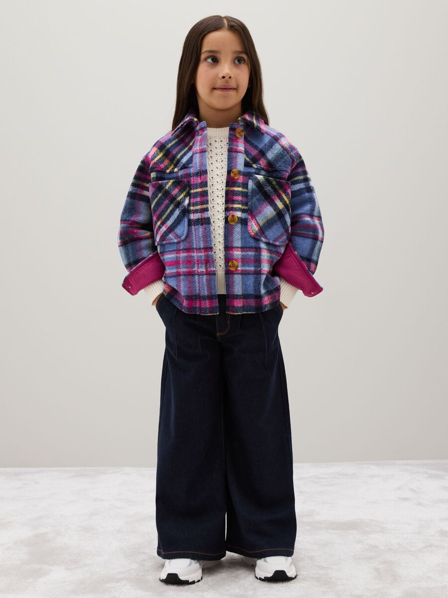 Blue Denim Regular Fit Kids' Jeans_0