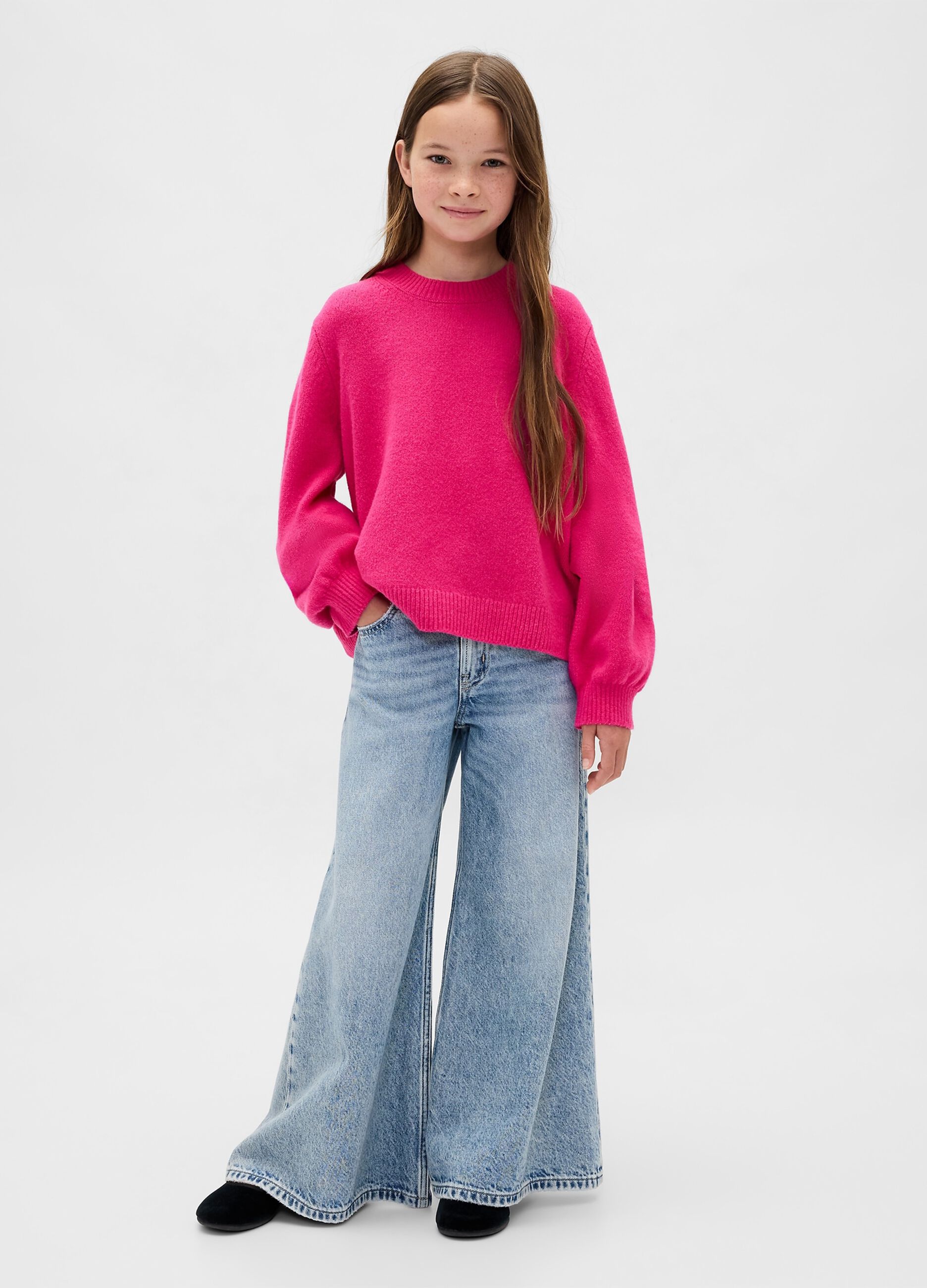 Girls' Pink Jumper