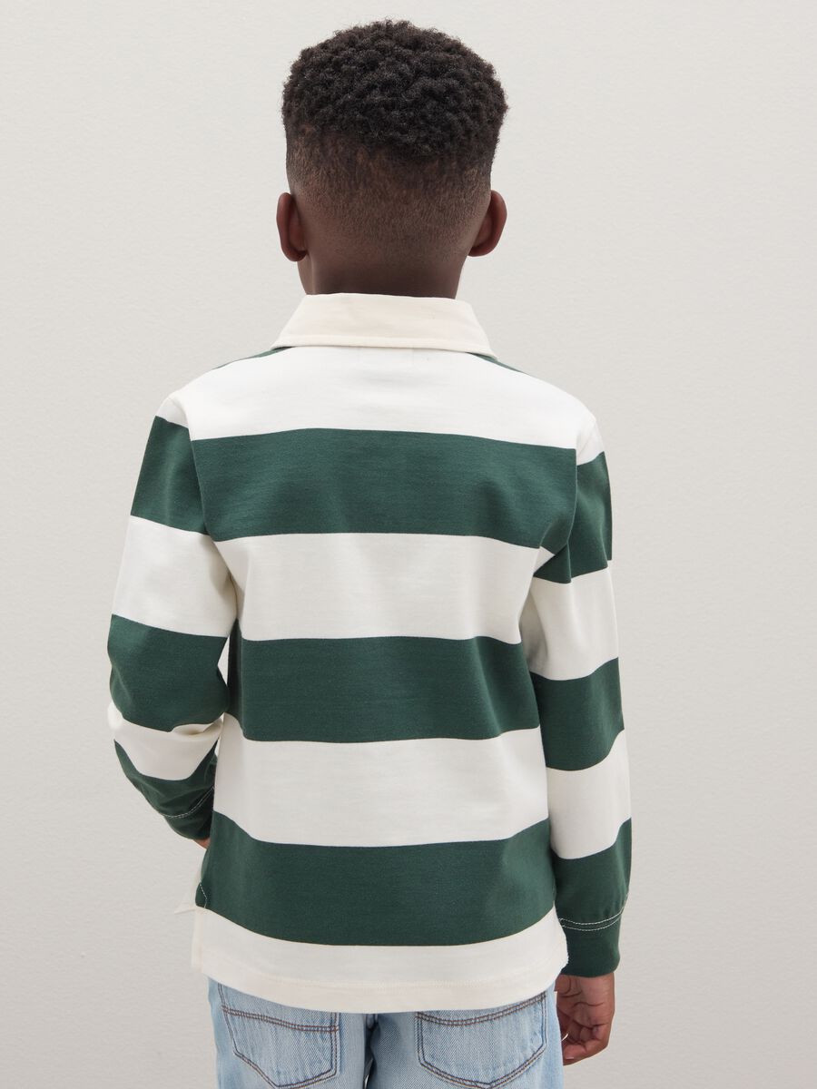 Kids' multicolour pure cotton polo, regular fit_1