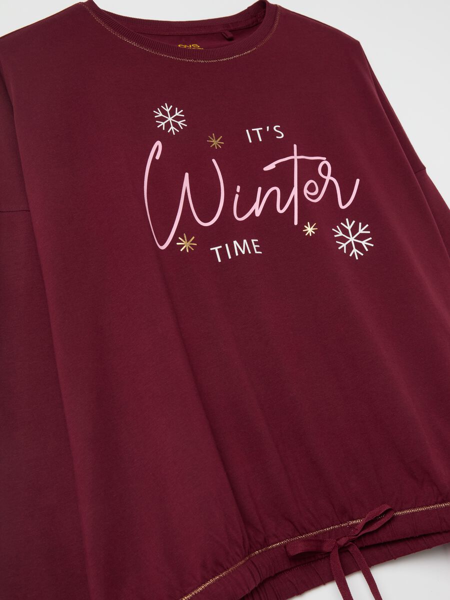 Long pyjamas with "It's Winter Time" print_5