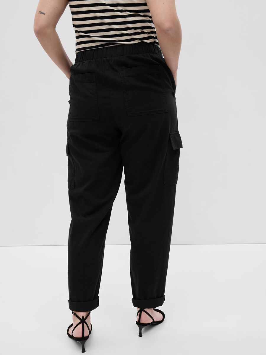Cargo twill joggers_4