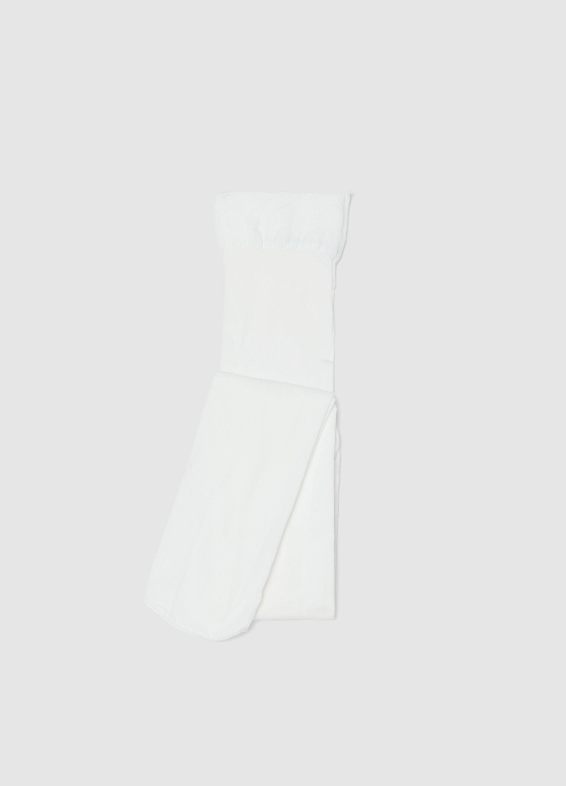 Collant bianchi da bambina