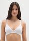 Stretch blend white bra_0