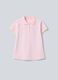 Pink ALTAVIA COURT performance polo in stretch cotton_4