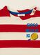 Multicolour striped pure cotton baby T-shirt, regular fit_1