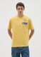 Yellow Pure Cotton T-shirt Relaxed Fit_1