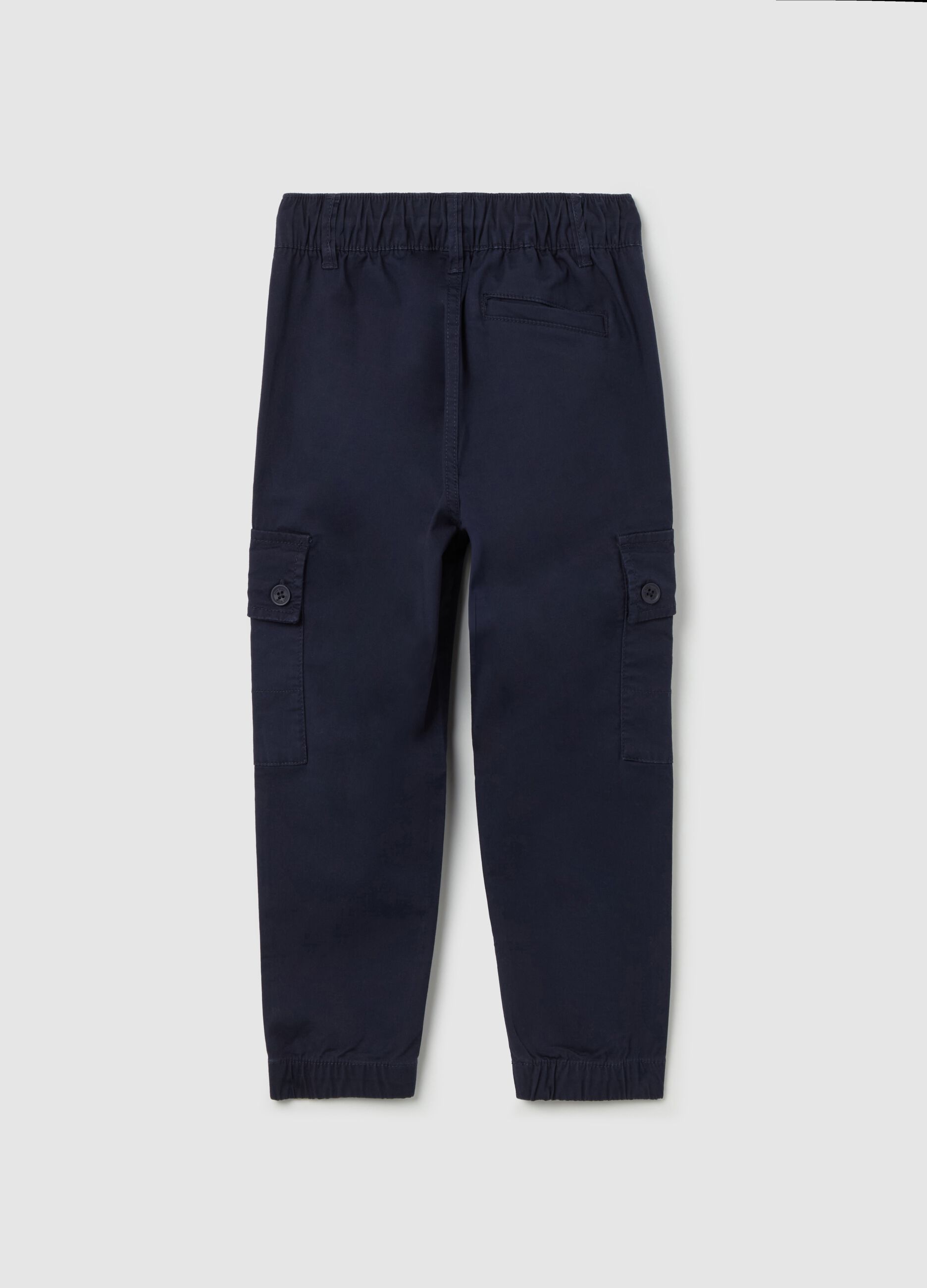 Joggers cargo con coulisse 