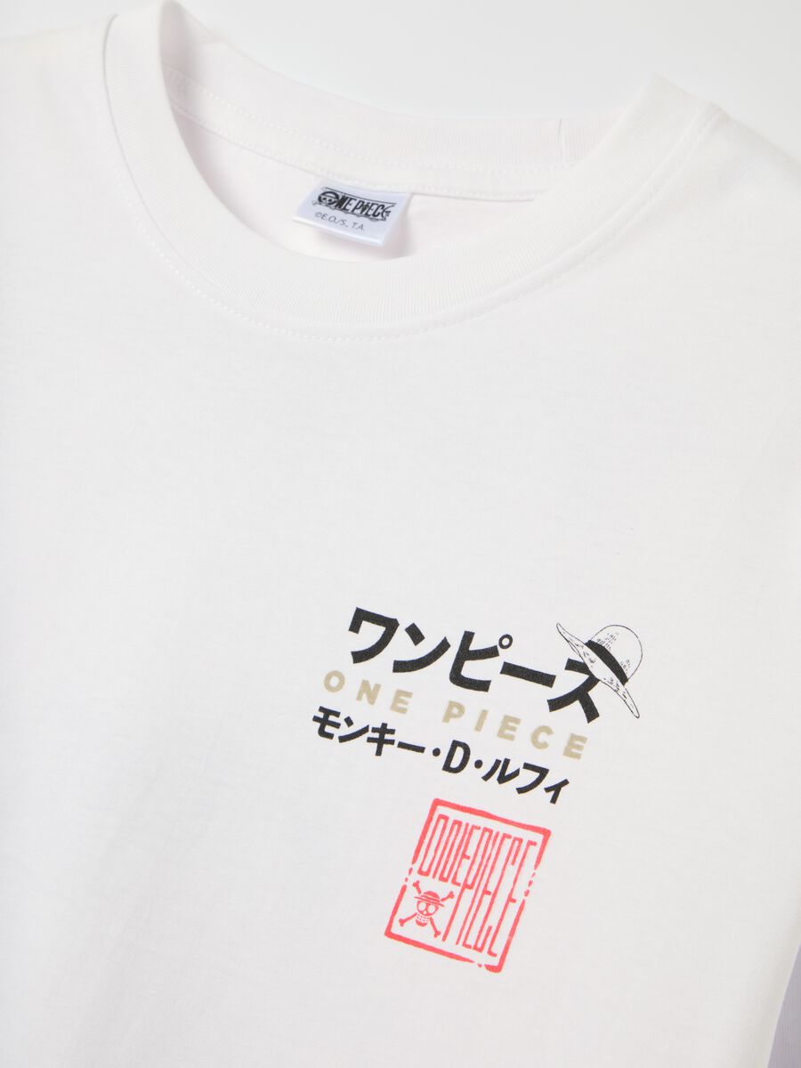 Men's white pure cotton regular fit T-shirt_5