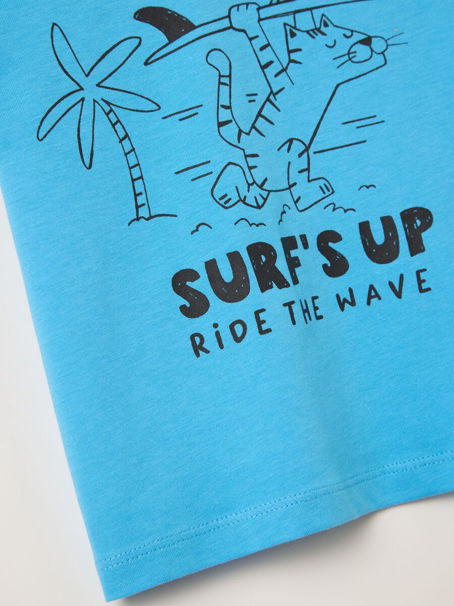Cotton T-shirt with print_2