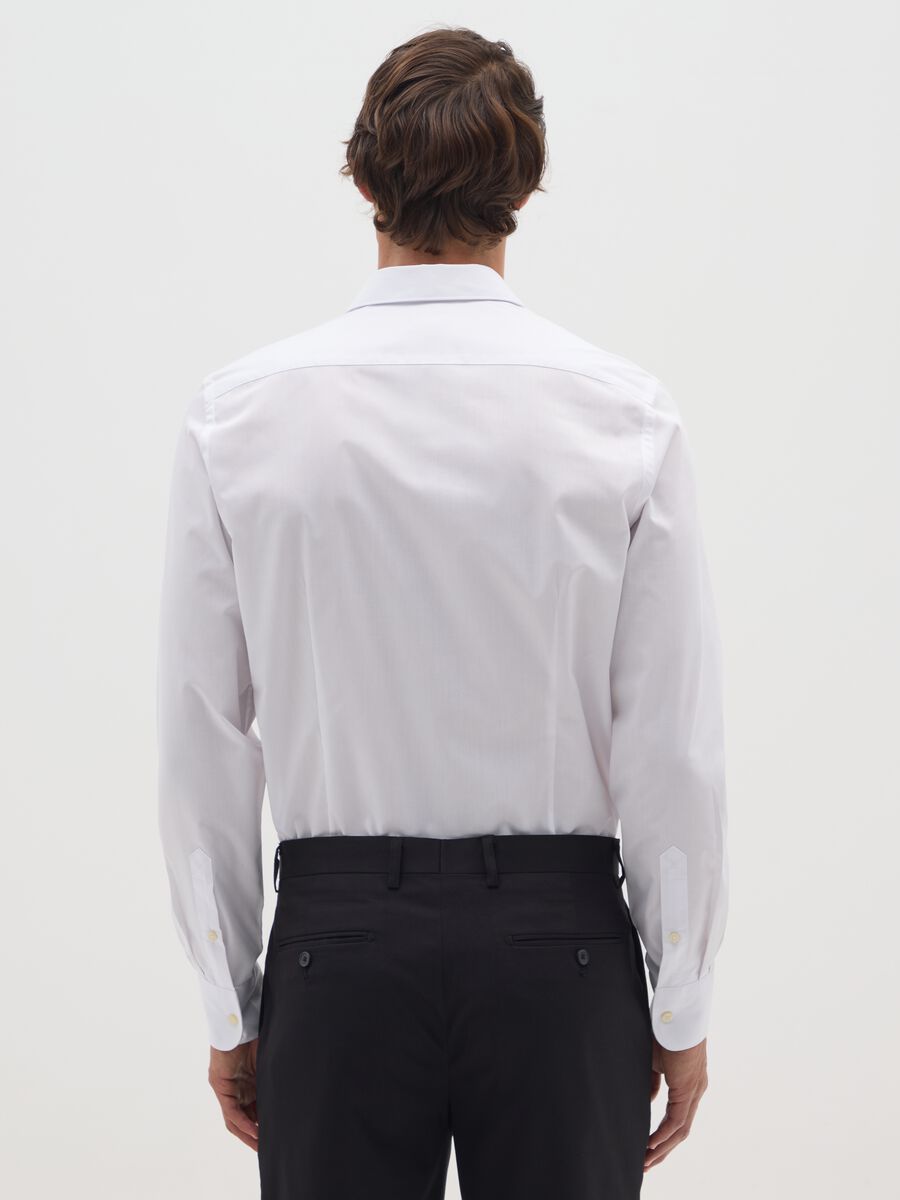 Slim Fit White Shirt_2