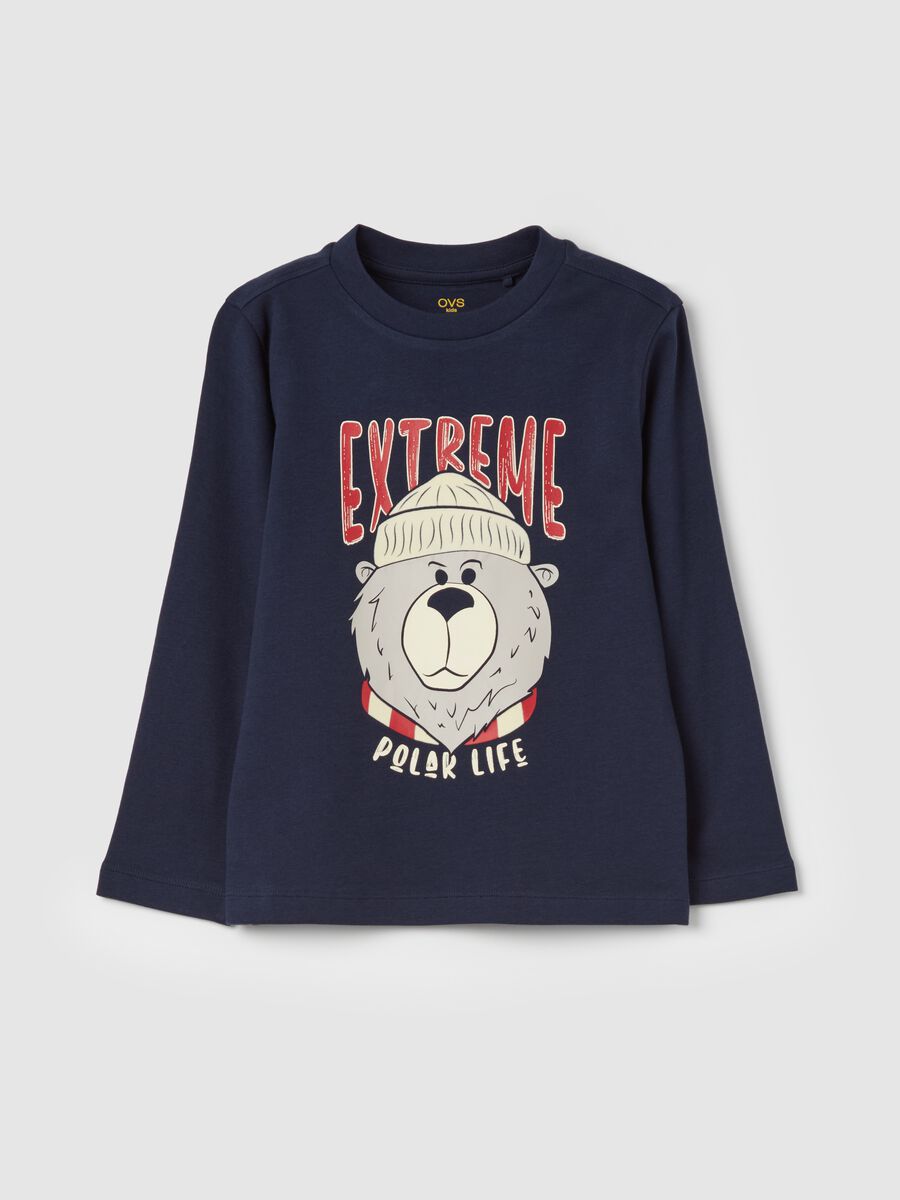 Long-sleeved T-shirt with print_0