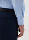 Men's slim fit light blue pure cotton shirt_3