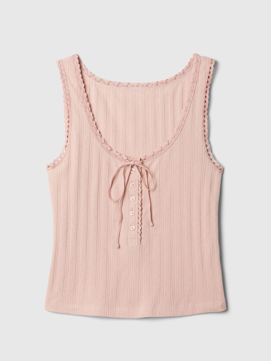 GAP for DÔEN pointelle tank top_3