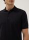 Black pure cotton polo shirt regular fit_3