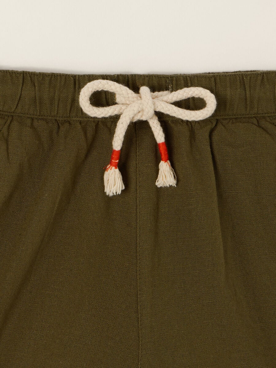 Shorts misto lino IANA_2