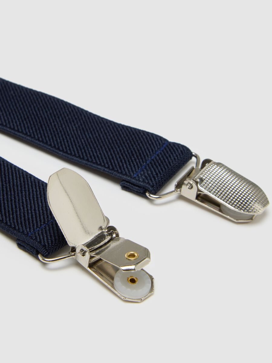 Blue braces with metal clips_1