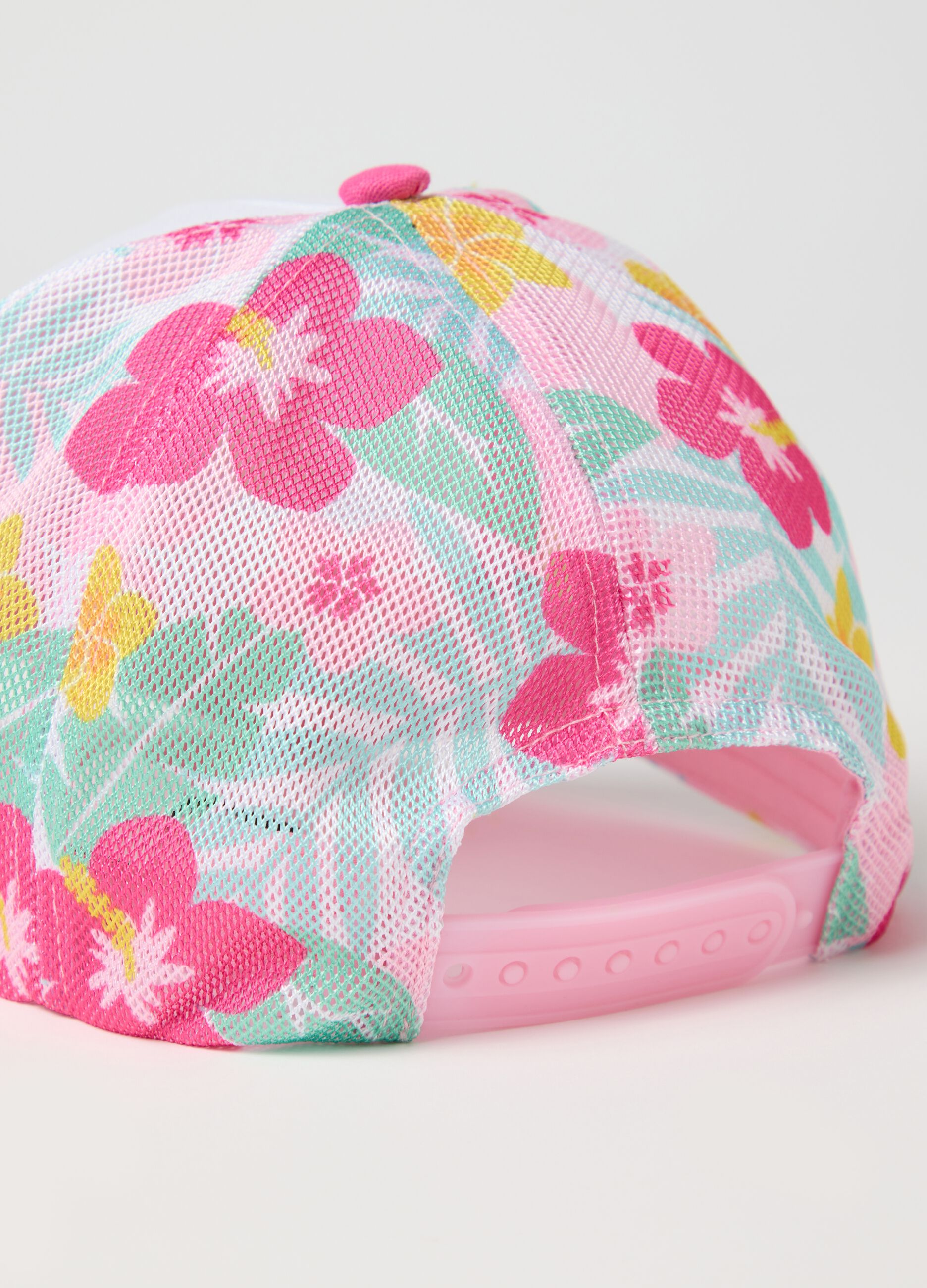 Floral Print Baseball Cap